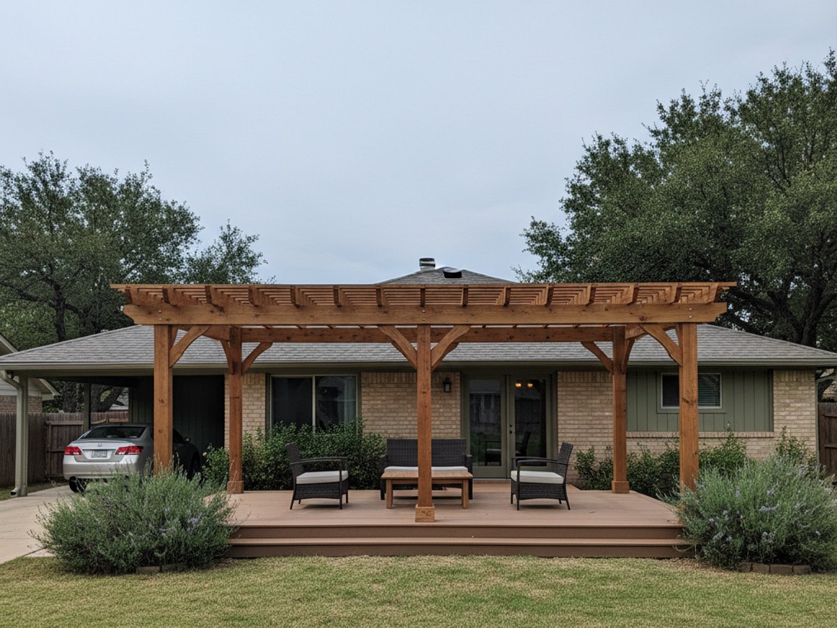 Deck Staining & Sealing completed by Oasis Deck in Socorro, TX