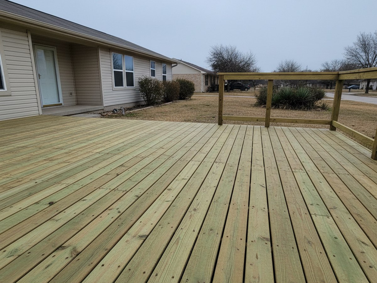 Deck Board Replacement completed by Oasis Deck in Sunland Park, TX